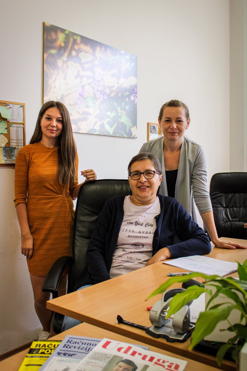 🎂#EPSR - Principle 17 ACT KONTO is a nonprofit social enterprise founded in 2009 👉Specialised in providing expert accounting services, education & financial consulting to non-profit organisations and social enterprises in Croatia 👉75% of the workforce is disabled people