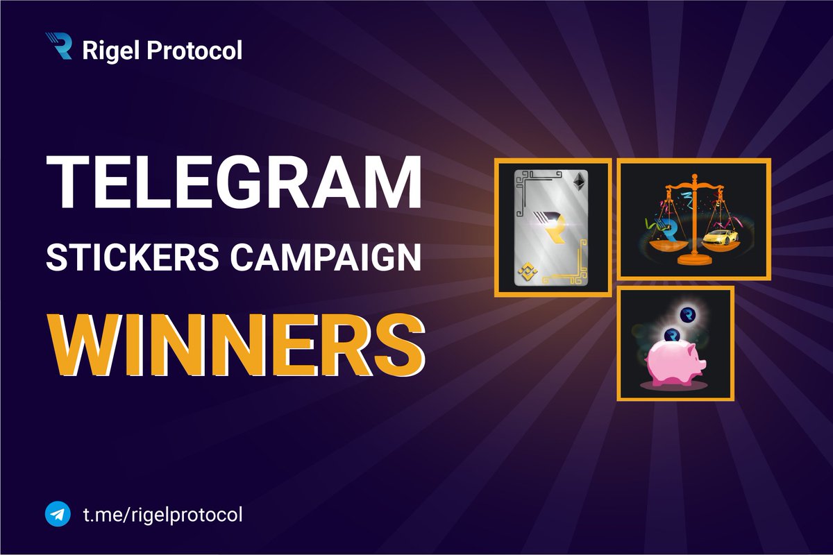 rigelprotocol's tweet photo. 🏆And our winners are:
1st Place: @Randiacul - 20 $RGP!
2nd Place: @Cikicuba1 - 15 $RGP!
Other participants receive 5 $RGP each!
Winners will be contacted for details.
Congratulations!!!
Check our #Telegram for more info👉https://t.co/cgR31U7nYp
#RGP #DeFi #Rigelseries #Contest https://t.co/Tw1ou4XvLR