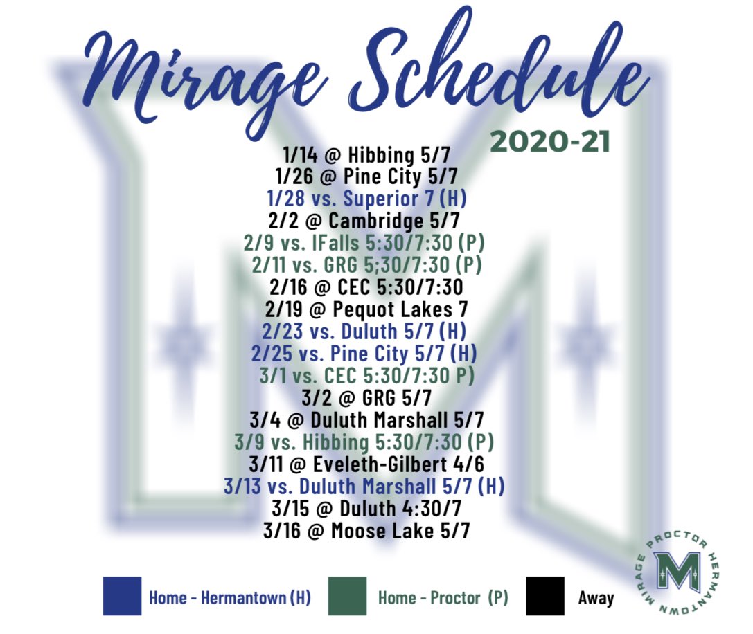We’re excited to finally be able to release our 2020-21 schedule! Here it is! 🏒