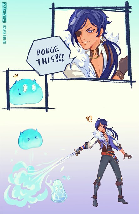 It really dodged it 💦
#genshinimpact #kaeya #原神 