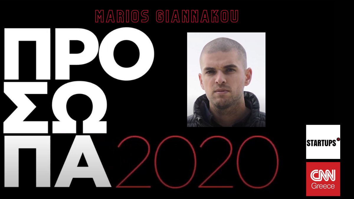 Ο Μάριος Γιαννάκου <a href="/MariosGiannakou/">Marios Giannakou</a>  
ένα από τα startups που δέχεται Mentoring από τα στελέχη της <a href="/TroposBrands/">TЯopos Branding</a>  είναι σύμφωνα με το @CNNgreece ένα από τα Πρόσωπα του 2020, για τις πράξεις αλληλεγγύης του.

#solidarity #Greece