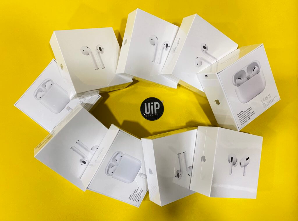 UiPservice's tweet photo. Как отличить настоящие AirPods от подделки - https://t.co/A0xa0AOfL2 https://t.co/nbZiVlhgGA