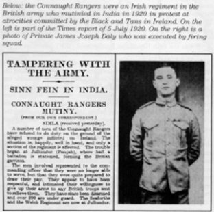 But another part of the anxiety that provoked Carroll's trial for sedition was his own Irishness - given how many of the soldiers holding down the "natives" were Irish. If the Irish stopped being reliable defenders of imperial power, Empire had a problem.