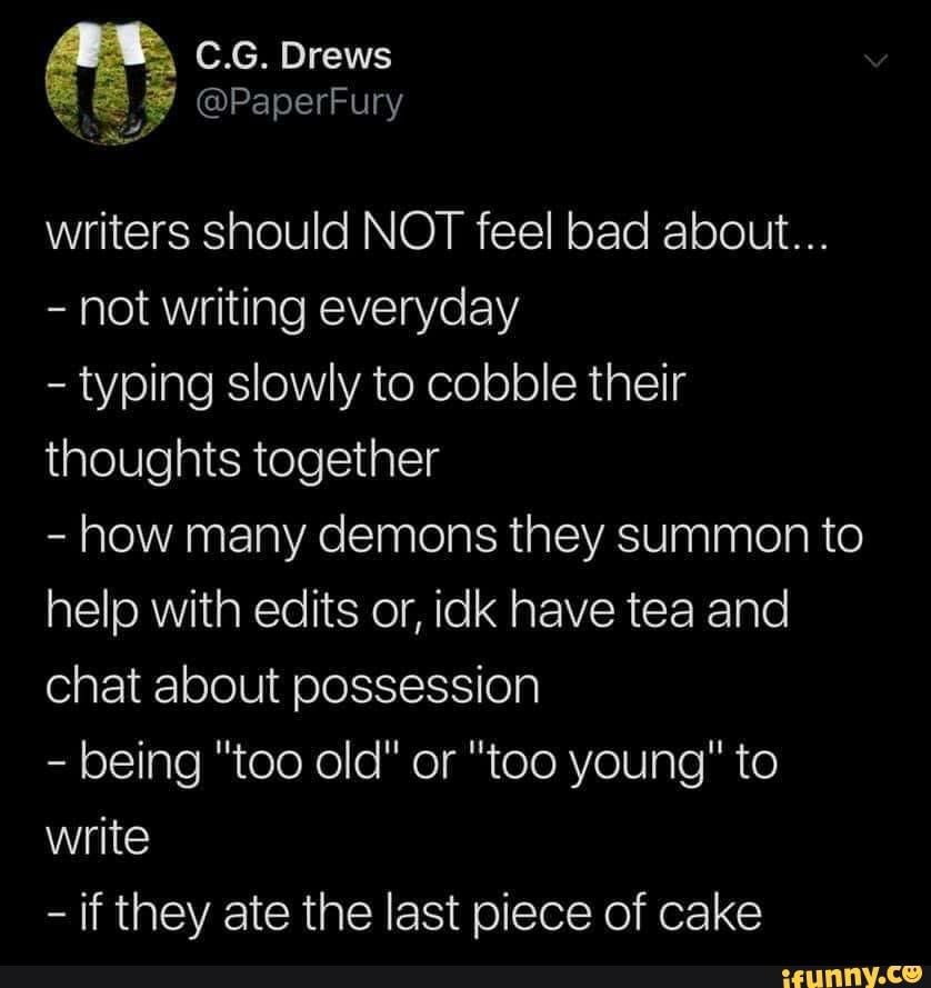 WritingKnight's tweet image. #WritingCommunity, this is for you. #writing #writers #amwriting #writerslife #WednesdayMotivation