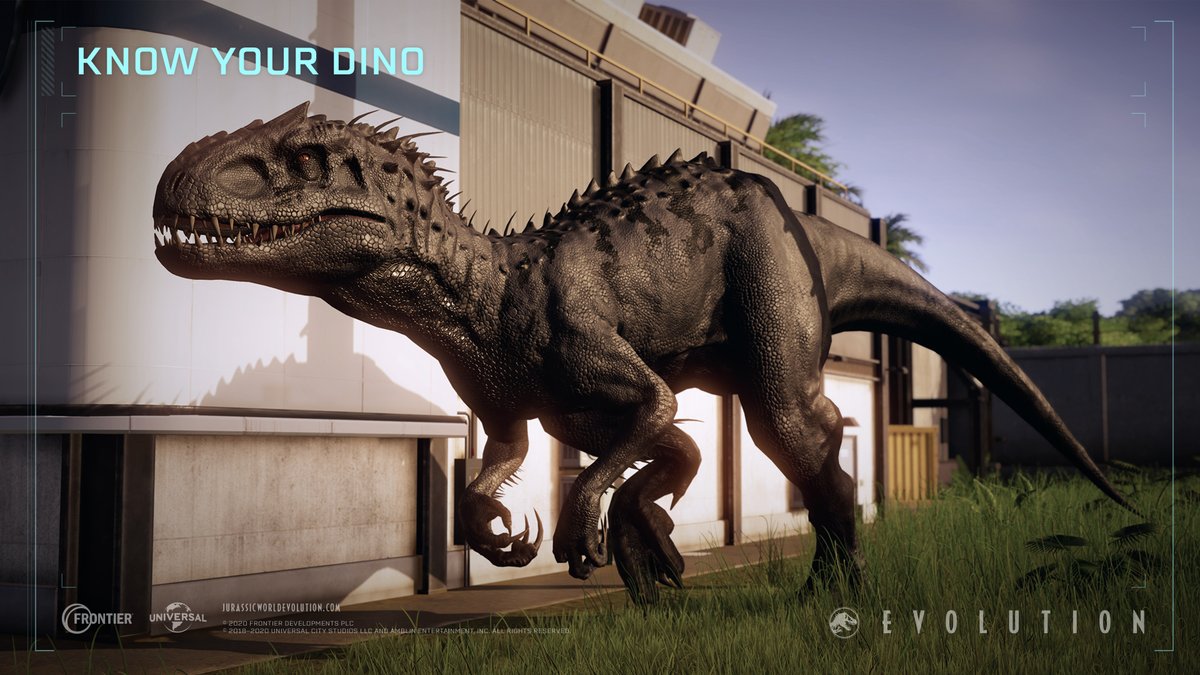 Jurassic World Evolution 2 on Twitter: "The dinosaur has been recovered and  safely returned to its enclosure! It was an Indominus rex with the Coastal  skin. Did you #KnowYourDino well enough to