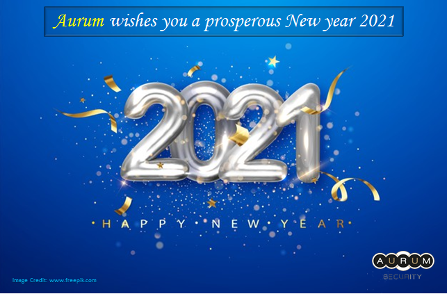 AurumSecurity's tweet photo. May the new year comes with new hopes. Hope this year will be bursting with prosperity and happiness. 
#Celebrategoodtimes #Newyear2021 https://t.co/YV14QcRCyM