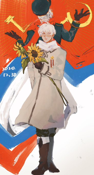 イヴァン・ブラギンスキ生誕祭2020 #露誕2020 」|海峽泳教のイラスト