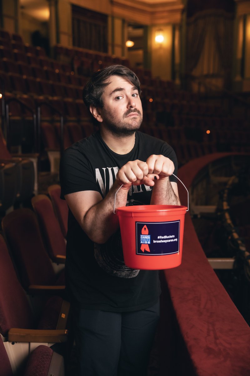 "Everyone could use hope for the coming year. Sometimes that hope comes in the form of a dollar. You may not think a dollar is a lot of money, but it's so much more than a dollar for some. It's a breath of air."

Donate to @ABrightMonster's red bucket: broadwaycares.org/donate"