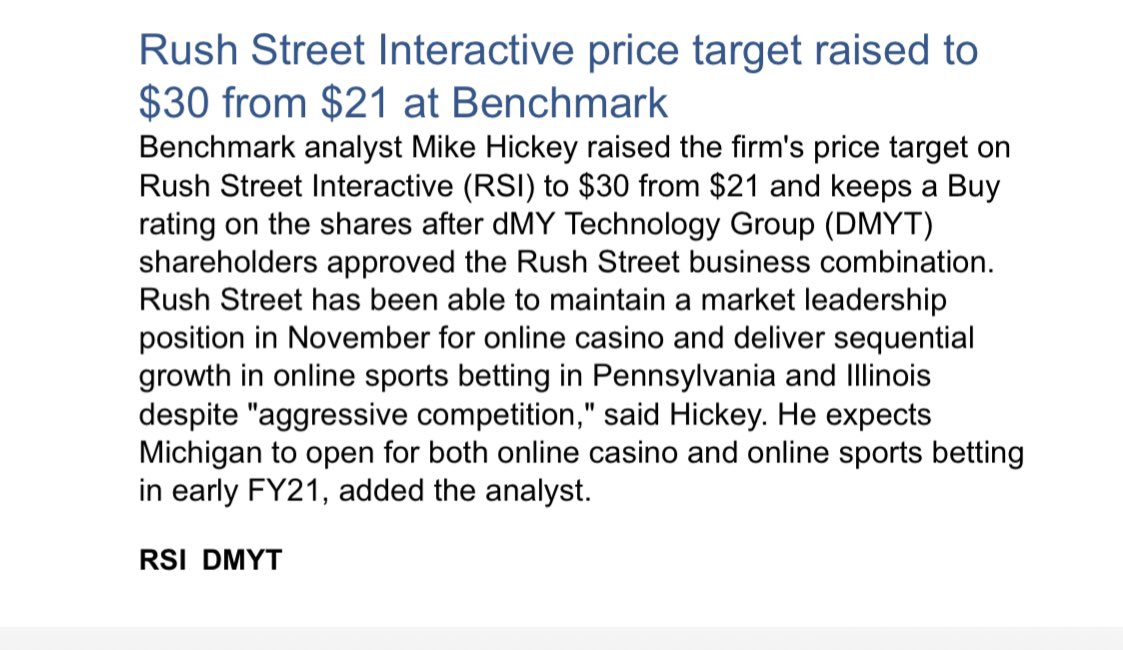 JGSventures's tweet photo. $DMYT finally trading as $RSI today!
🚨PT raised to $30. https://t.co/cUhyt7PMRf