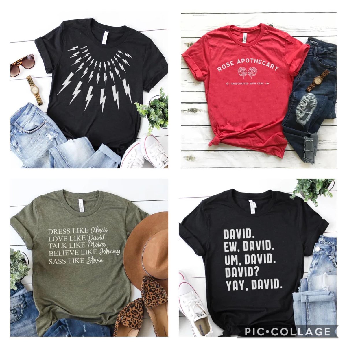 Schitt’s Creek Fans!! Check out these awesome tees on sale and you can choose any design on any color tee! I need the Rose Apothecary tee!!!

Ad Link: shopstyle.it/l/bqg9f