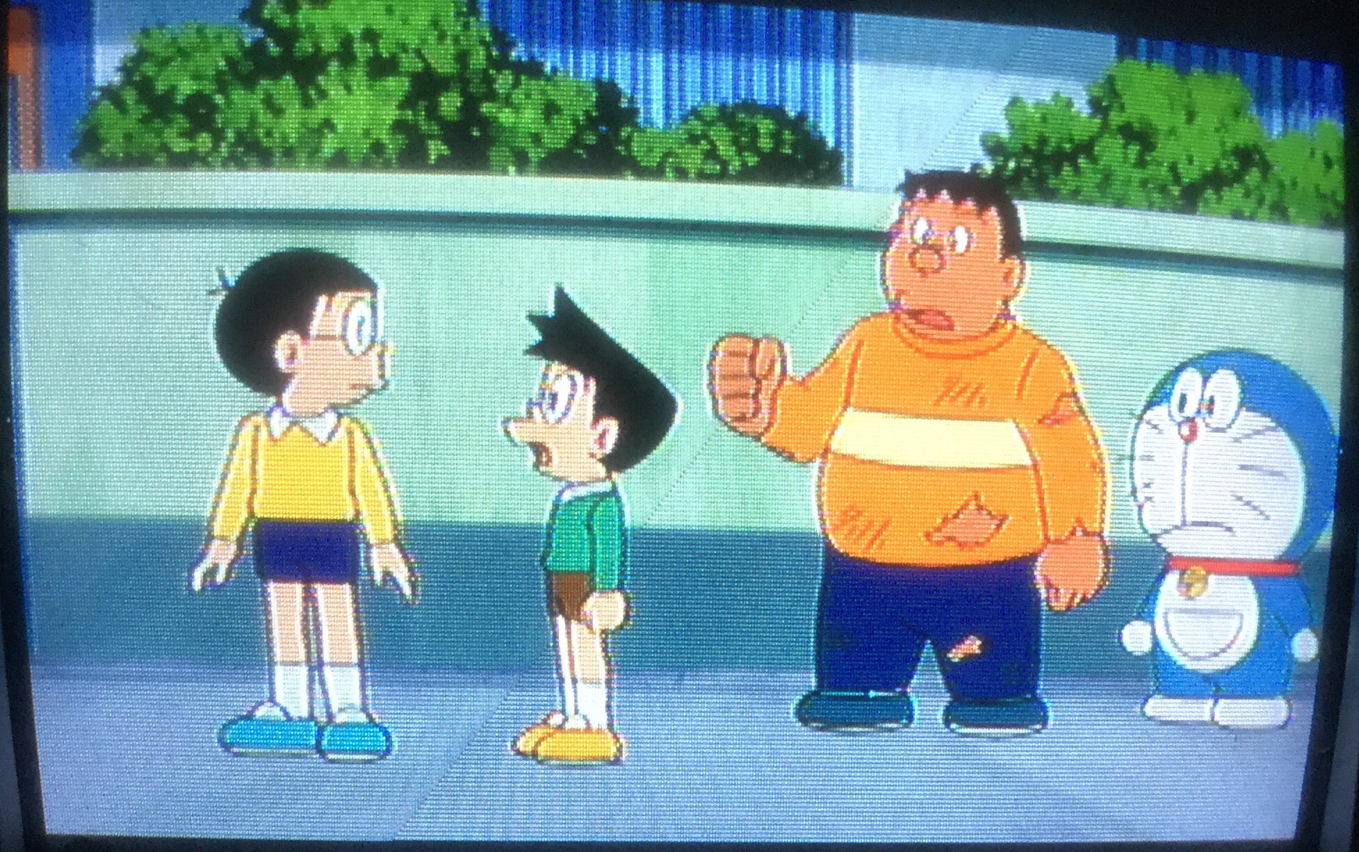 ダイチ ジャイアン反省 のび太はめいわく ジャイアンのおじさん登場回 ジャイアン がおとなしいと平和である事が証明されたな スネ夫の危険察知とナレーション笑った ジャイアンにはジャイアンをぶつけるんだよ みたいな考えで面白かった