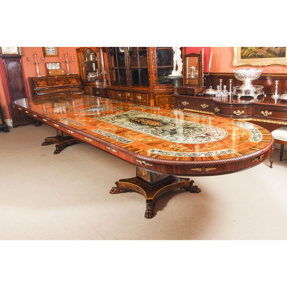 Regent_Antiques's tweet photo. Bring the magic of #marquetry into your home with our exceptional #bespoke marquetry dining #tables.
https://t.co/1CLDBAF1pq
#bespokemarquetry #bespokemarquetryfurniture #marquetryfurniture #diningtables #marquetrytable #bespoketable #bespokefurniture #table #furniture https://t.co/4KriQ4JSWZ