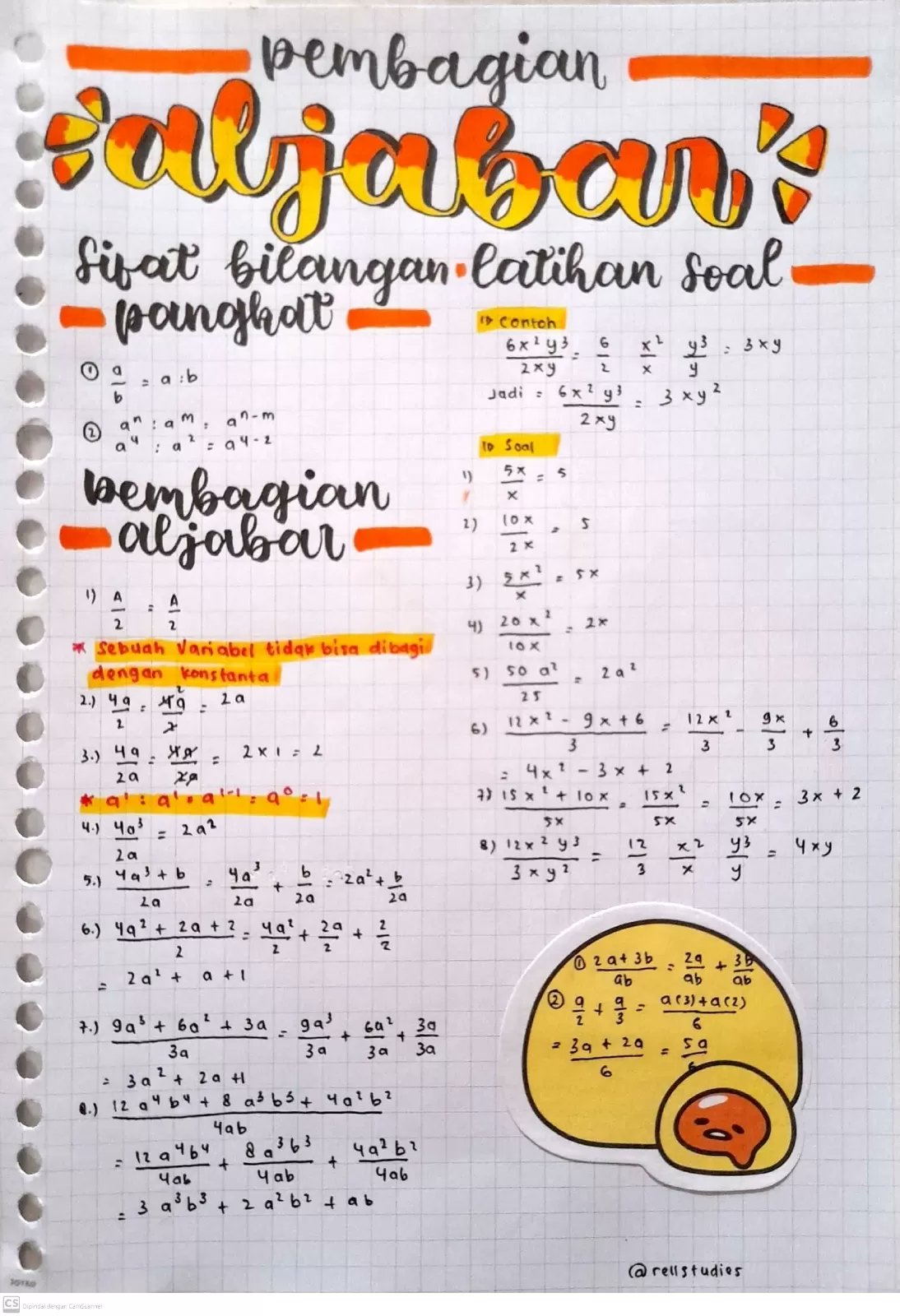 Catatan Matematika Smp Kelas 7 9 Twitter