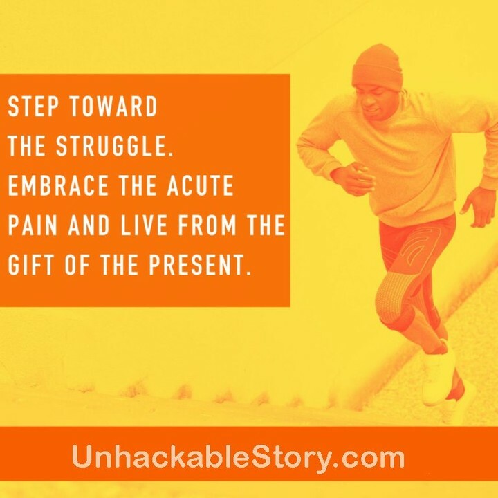 travelingiraffe's tweet photo. Step toward the struggle. Embrace the acute pain and live from the gift to the present. #Unhackable #UnhackableStory #UnhackableBook https://t.co/hf9dGz3Z6k https://t.co/wHogANrLHg