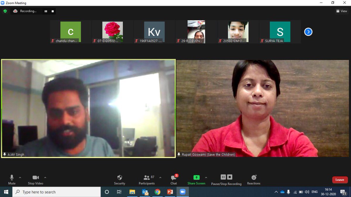 GoswamiRupali's tweet photo. Today, we have completed orientation on #VolunteeringProgramme with the students from @CollegePallavi. It was a fruitful discussion with more than 100 engineering students who are willing to go beyond their academic courses. @SwatiLakra_IPS @SumathiIPS @AjaysinghB @ts_womensafety https://t.co/MmVneepgx0