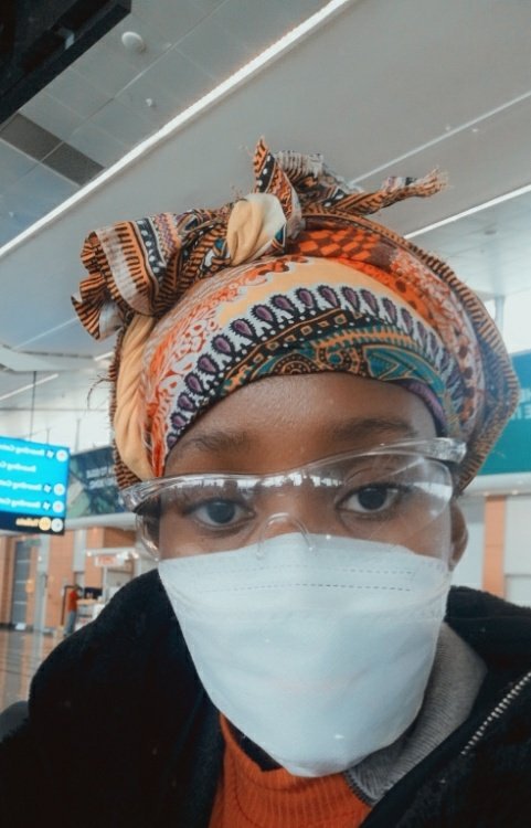 I had taken every precaution on China. I wore safety goggles. I didn't even take my mask off on the plane. Not even to eat. I was on a 14h + flight.