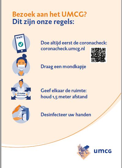 umcg's tweet photo. Bezoek voor een patiënt, het is zo belangrijk. Maar er is nu niet voor niets een maximaal aantal bezoekers dat mag komen: maximaal 2 per dag en niet tegelijk. We doen een dringend beroep op iedereen zich hier aan te houden, hoe vervelend ook. 
Zie ook ➡️: https://t.co/mNOydgmTO0 https://t.co/urtcKveyox