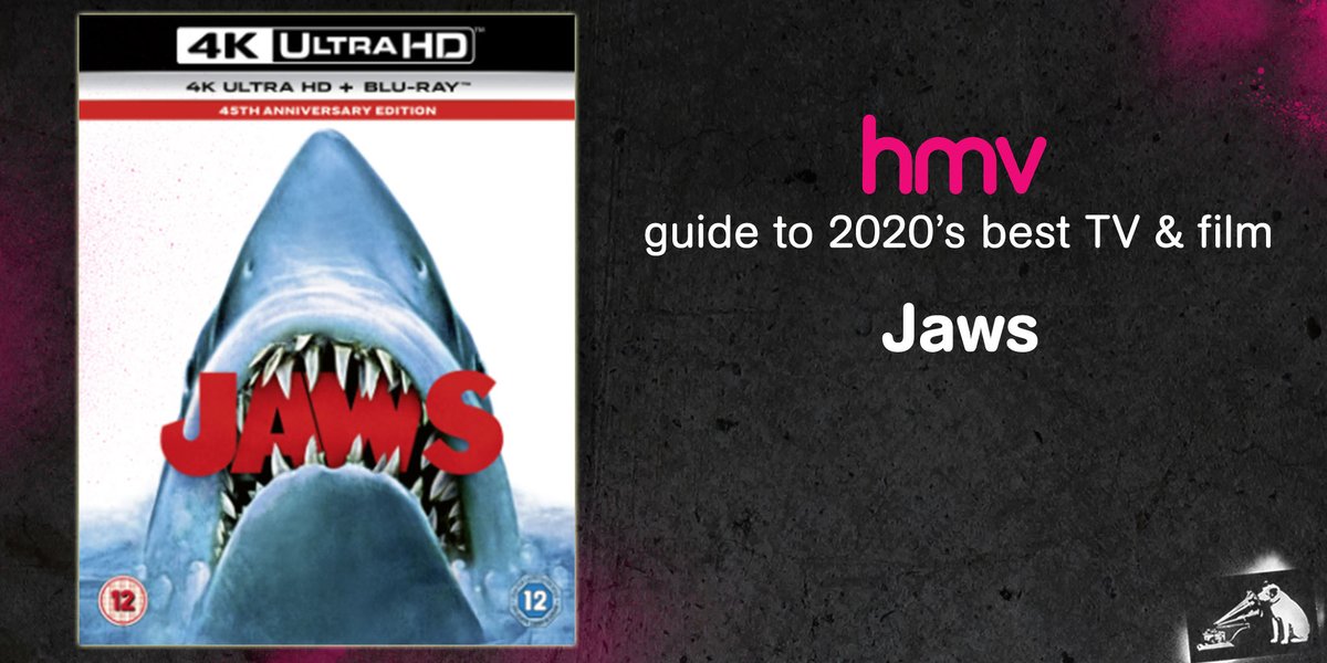 hmvtweets's tweet image. 'The movie that changed everything, Steven Spielberg’s Jaws, comes to 4K UHD. Released in 1975, Jaws is credited with being the first ‘summer blockbuster’, forcing the Hollywood studios to rethink their entire business model...'

Read more here 🔗 hmv.com/video/2020-s-b…