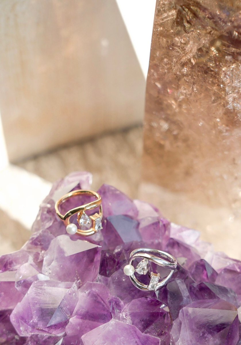herlipto Jupiter Multi-stone ring 指輪 | unimac.az