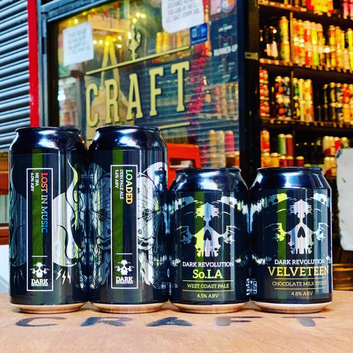 Craft Tooting (@crafttooting) on Twitter photo WE’RE OPEN NOW ~ Come grab a can of NEW IN <a href="/darkrevbeer/">Dark Revolution</a> 🍺 We have their #NEIPA (Citra, Mosaic + Citra Cryo) DDH Pale which is 🤤 ‘So.La’ West Coast Pale (which I absolutely LOVE) AND ‘Velveteen’ Chocolate Milk #Stout - Come down #Craft #Tooting #Craftbeer #SW17 WE’RE OPEN NOW ~ Come grab a can of NEW IN <a href="/darkrevbeer/">Dark Revolution</a> 🍺 We have their #NEIPA (Citra, Mosaic + Citra Cryo) DDH Pale which is 🤤 ‘So.La’ West Coast Pale (which I absolutely LOVE) AND ‘Velveteen’ Chocolate Milk #Stout - Come down #Craft #Tooting #Craftbeer #SW17