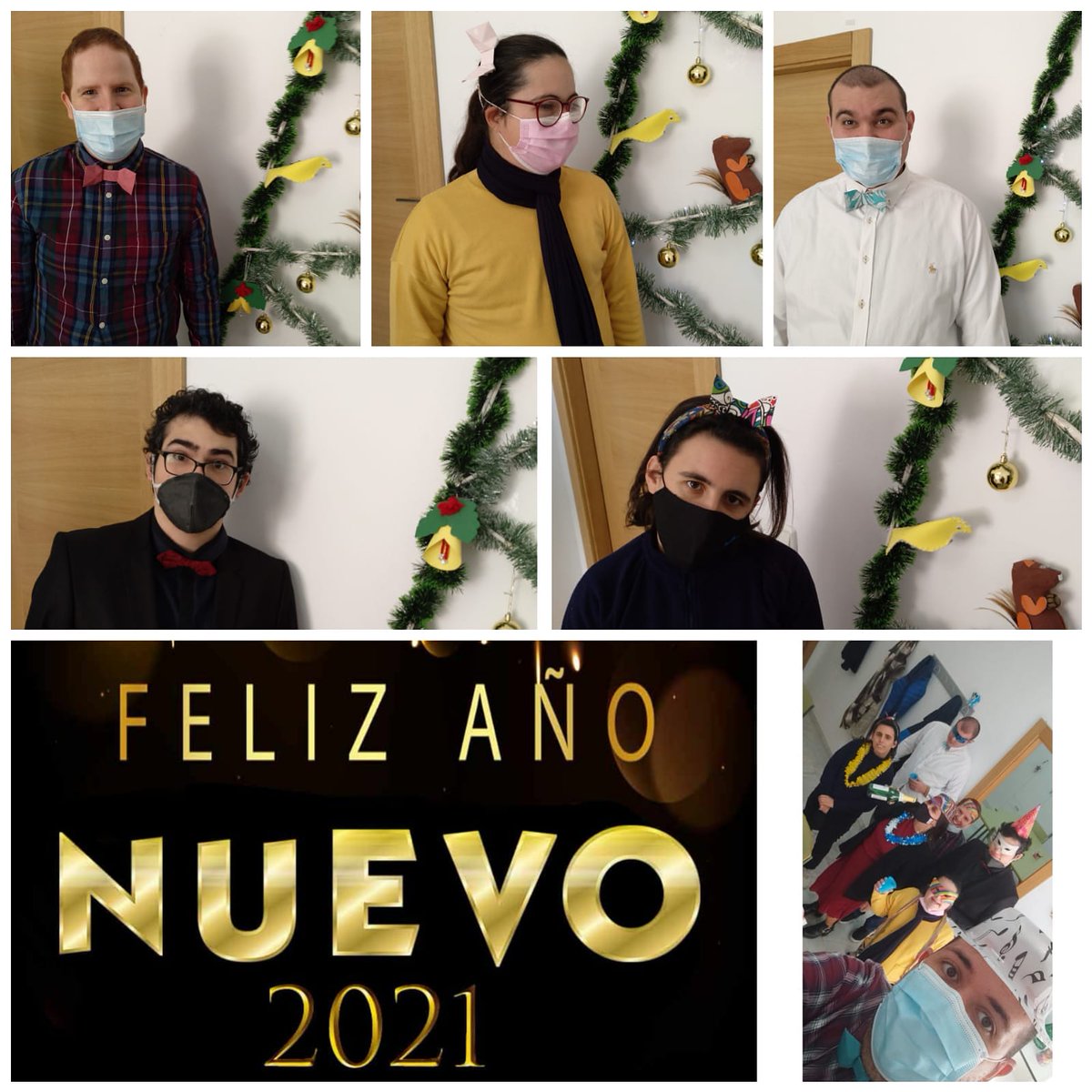 ¡Buenas!
A sólo unas horas de despedir este mal año 👋, nuestr@s chic@s acompañados por sus profesionales, han disfrutado de una fiesta 🎉 para clausurar el fin de año.
Aprovechamos la ocasión, para desearos un Feliz Año de parte de nuestr@s chic@s y todo el equipo de Alojha.