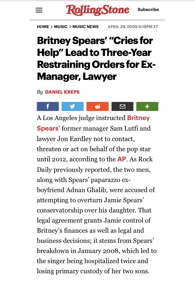 April 2009 a 3 year restraining order was issued against Eardley (& Lufti) by Judge Aviva K Bobb. Lufti's atty said, "Never before in the history of the world has a restraining order been issued against someone who merely responded to cries for help." Eardley stopped after this.