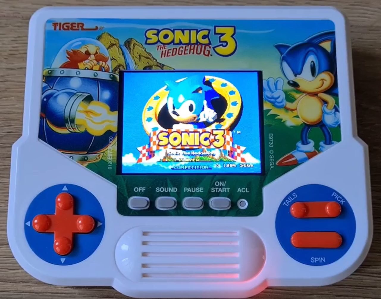 Sonic The Hedgehog 3 Handheld Video Game