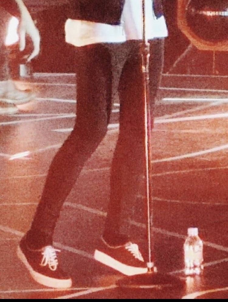 how’s he even breathing in these skinny jeans