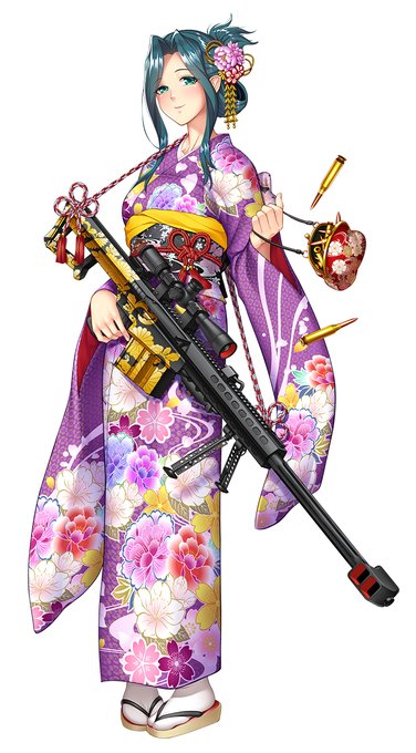 「hair up kimono」 illustration images(Latest)