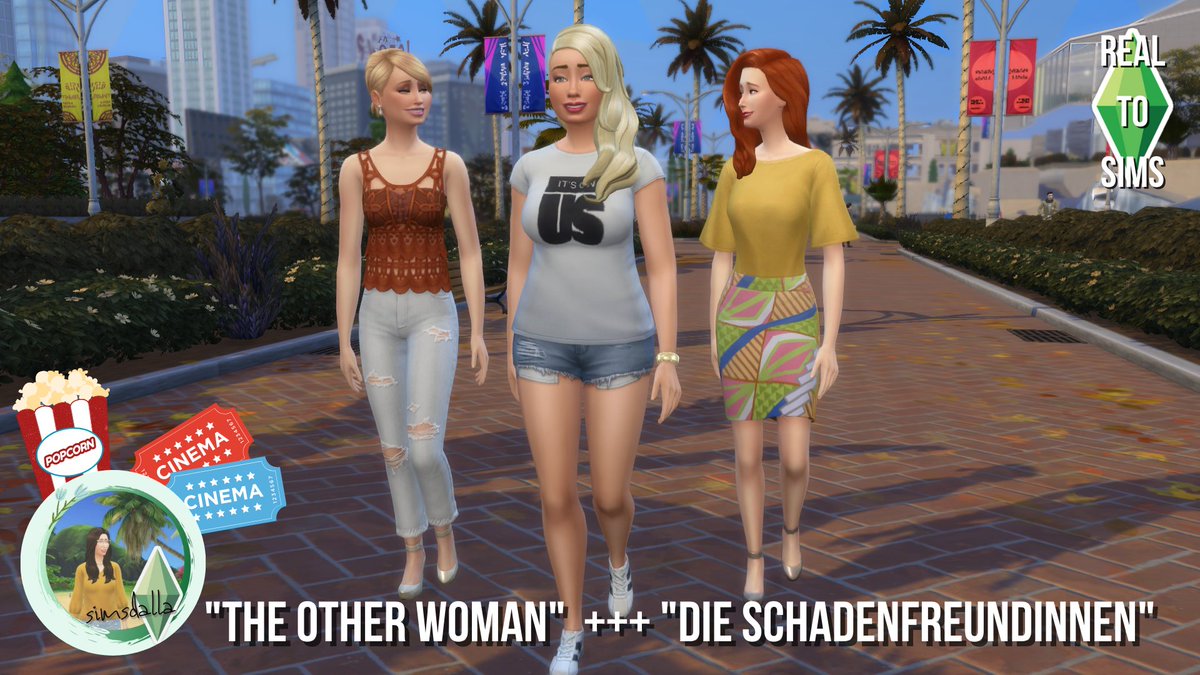 simsdalla's tweet photo. The other woman/ Die Schadenfreundinnen ->CAS downloadable from my #simsgallery (ID simsdalla) I had so much fun creating them ♡
#simsstory #realtosims #sims4roleplay #thesimsfreeplay #simcas #camerondiaz #lesliemann #kateupton #moviesims #sims4nocc #simslife #sims4 #gaming #ts4 https://t.co/tDhNfmUjQW