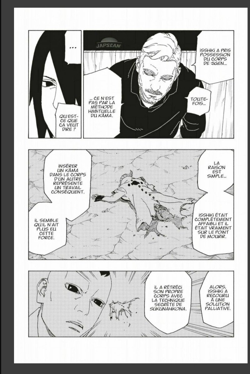 Amado a dit que graver un kama demande un travail conséquent. Il faut avoir assez d'energie pour le faire. Isshiki n'avait pas assez d'energie pcq il venait de se faire couper en 2 par Kaguya. Du coup il a utilisé un autre procédé.