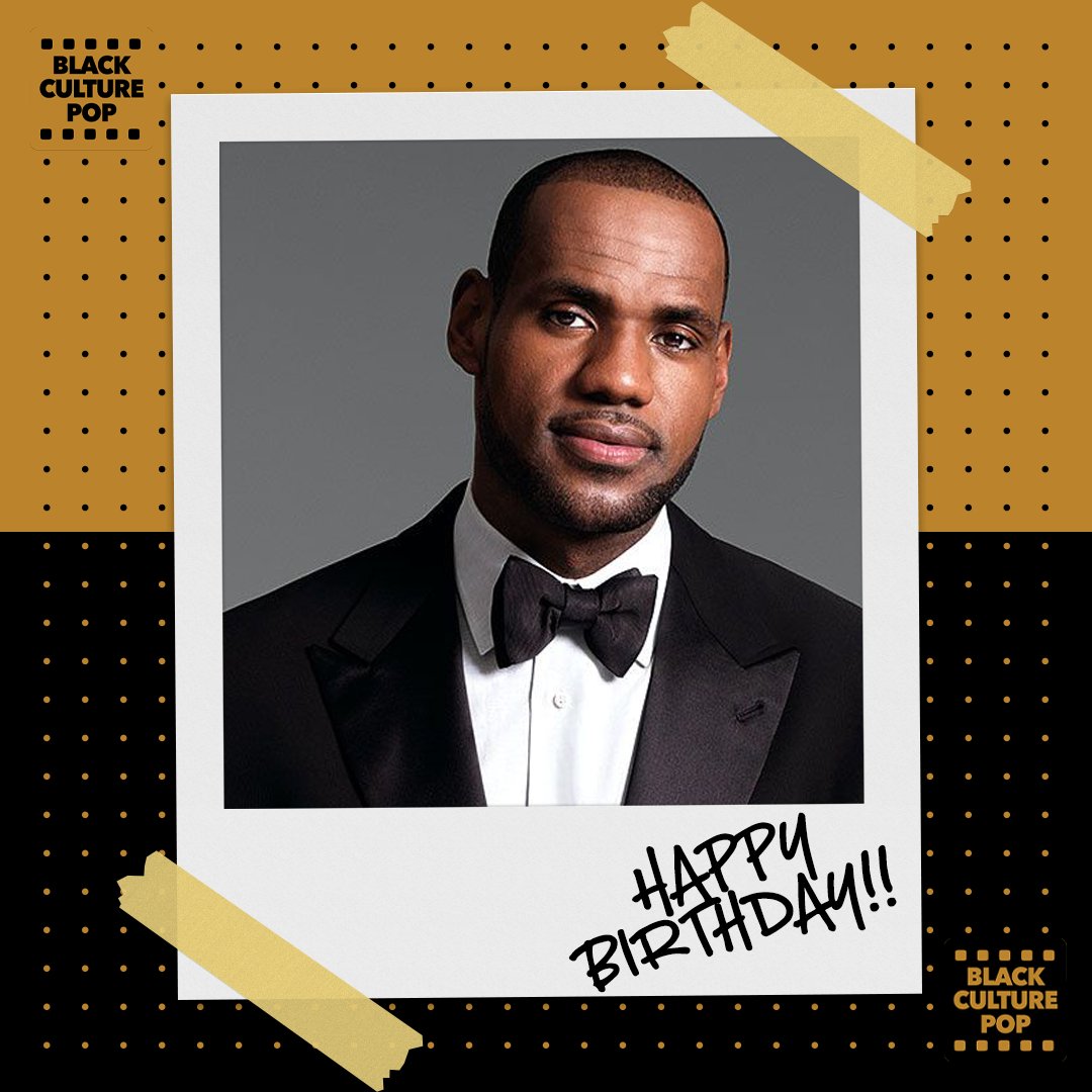 Happy birthday to basketball great Lebron James!!! 