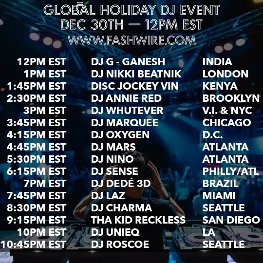 Awesome Global Fashion and Philanthropy event today from @Fashwire &amp; <a href="/WhyNotYouFdn/">Why Not You Foundation</a> at 12pm 🎶

For every download, $1 will be donated to the <a href="/WhyNotYouFdn/">Why Not You Foundation</a> 

Download the @Fashwire app here apps.apple.com/us/app/fashwir…