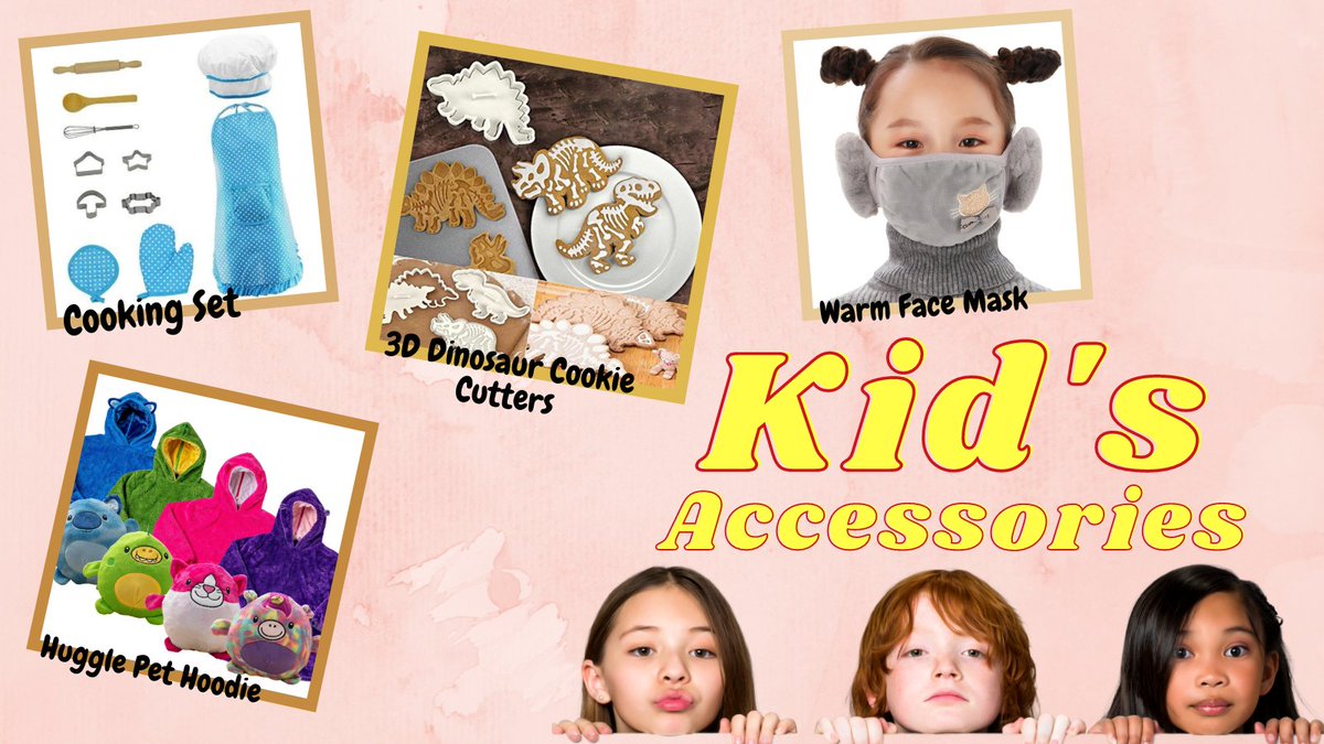 Trends_it_Now's tweet photo. 🤖 Children's Cooking &amp; Baking Set
🤖 Kid's Huggle Pet Hoodie
🤖 3D Dinosaur Cookie Cutters (x3)
🤖 Kid's Warm Face Mask (Earmuff Covered)
.
#sale #pricereduce #lowprice #cheap #affordable #freeshipping #ukonly #savebudget #onlineshopping https://t.co/hlLM6iqFjr