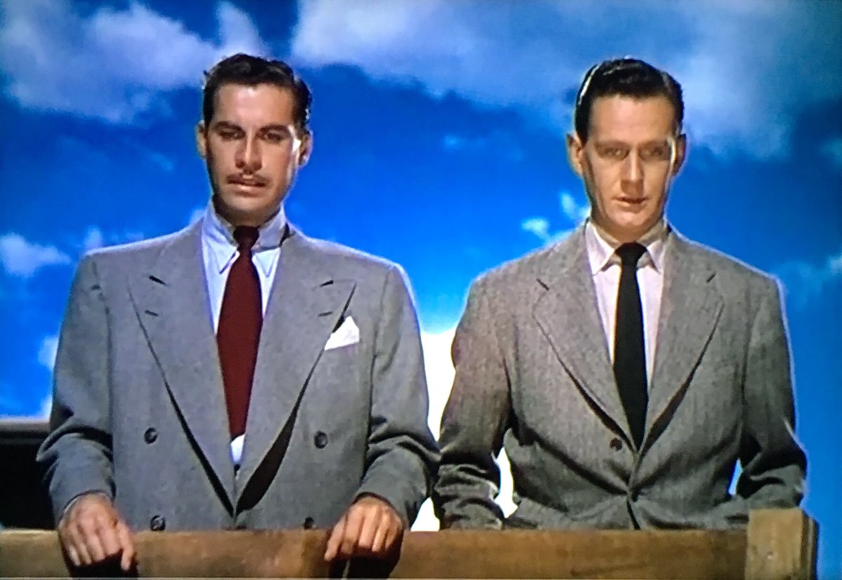 3. DESERT FURY (1947). “Couple more minutes we’ll be blowing the suds off some nice long cold ones." Those are the first words spoken in Lewis Allen’s Technicolor noir, with gangsters Wendell Corey and John Hodiak presented time after time in the frame as, unmistakably, a couple.