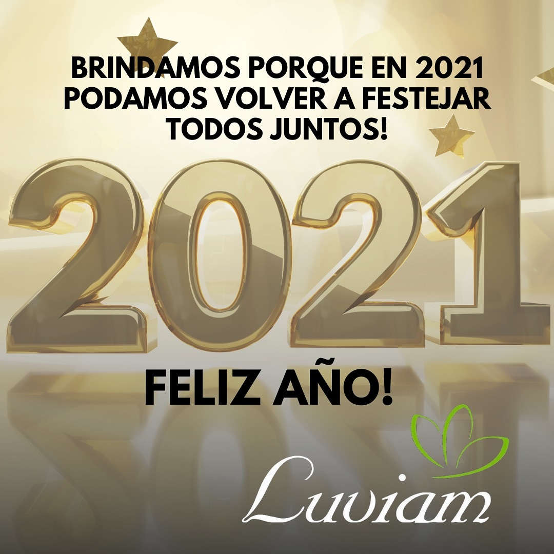 Feliz 2021 ! 
Que tengamos un gran año ! ✨🥂