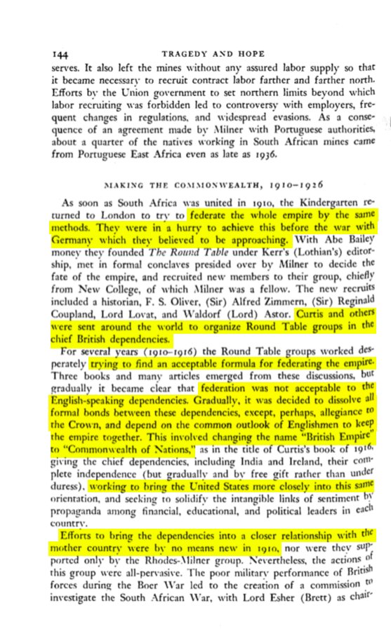 8 of 37Full federation proved to be a hard sell.Britain's English-speaking colonies wanted independence.So the Round Tablers proposed a compromise.They offered "Dominion" status or partial independence.
