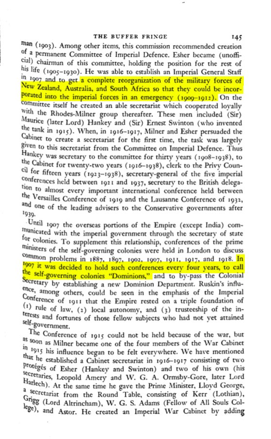 8 of 37Full federation proved to be a hard sell.Britain's English-speaking colonies wanted independence.So the Round Tablers proposed a compromise.They offered "Dominion" status or partial independence.