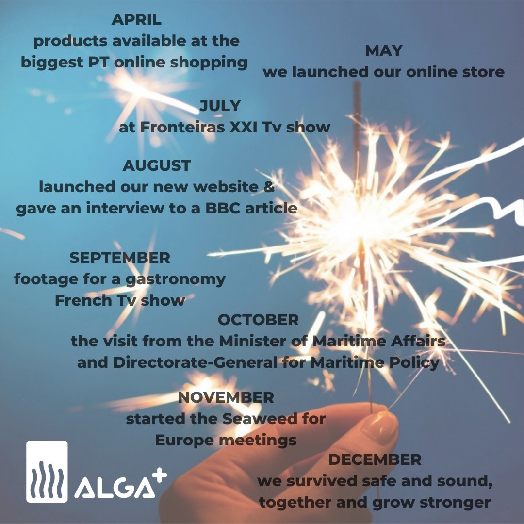 ALGAplus's tweet photo. 2020 has delivered more than its fair share of challenges. But as we enter the new year, we reflect on some of the good we have achieved and wouldn't be possible without you 💚 
From all the team at ALGAplus, we wish you all the best for the New Year 🍾

#algaplus #seaweedfarmers https://t.co/cegejAajmB