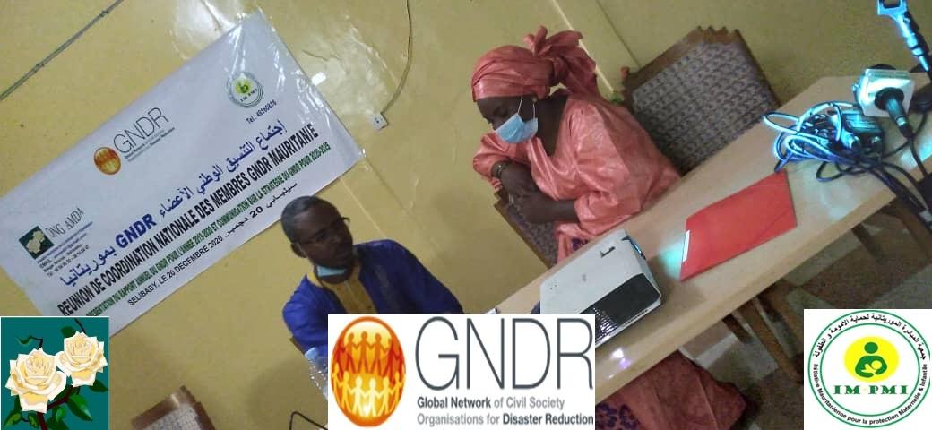 La reuinion de coordination Nationale des membres du rèseau Gndr Mauritanie, organiser par le prèsident de l'association #AMDA point focal du #GNDR, en collaboration avec la prèsidente de L'ONG #IMPMI ,point focal du rèseau Gndr Mauritanie s'est tenue le 20/12/2020 à sèlibaby.
