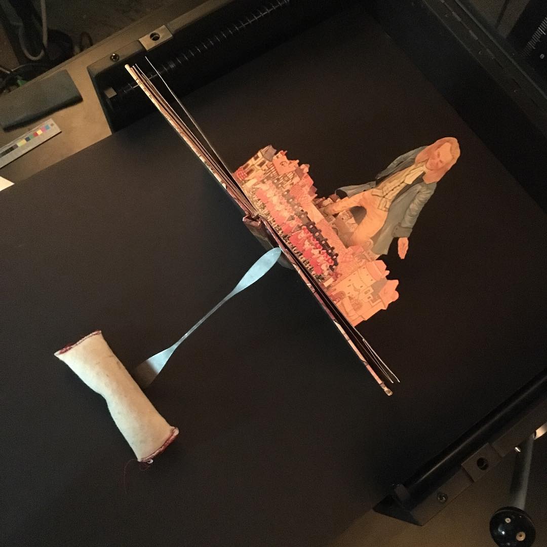 refused to hear, because who was I to argue with them?The RBML director had to post the job, and I applied, got it, and joined the union. We were always a very pro-union family, grandad was a labor organizer in the late 20s.