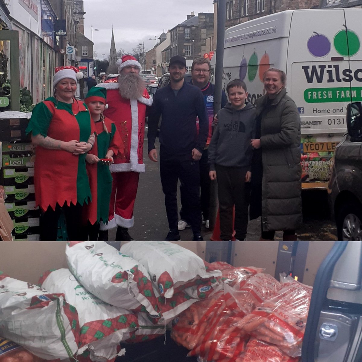 Huge Thanks to <a href="/wilsonfruitshop/">Wilson's Fresh Farm Produce</a> 
Who donated 10 sacks potatoes 16 sacks carrots 2 sacks onions 
These guys have supported us from day 1 they are the definition on community spirit 👏👏👏
Be proud guys ❤❤