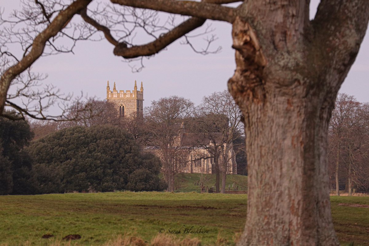 Some different #views taken of St Withburga’s #church in the grounds of <a href="/HolkhamEstate/">Holkham</a> today