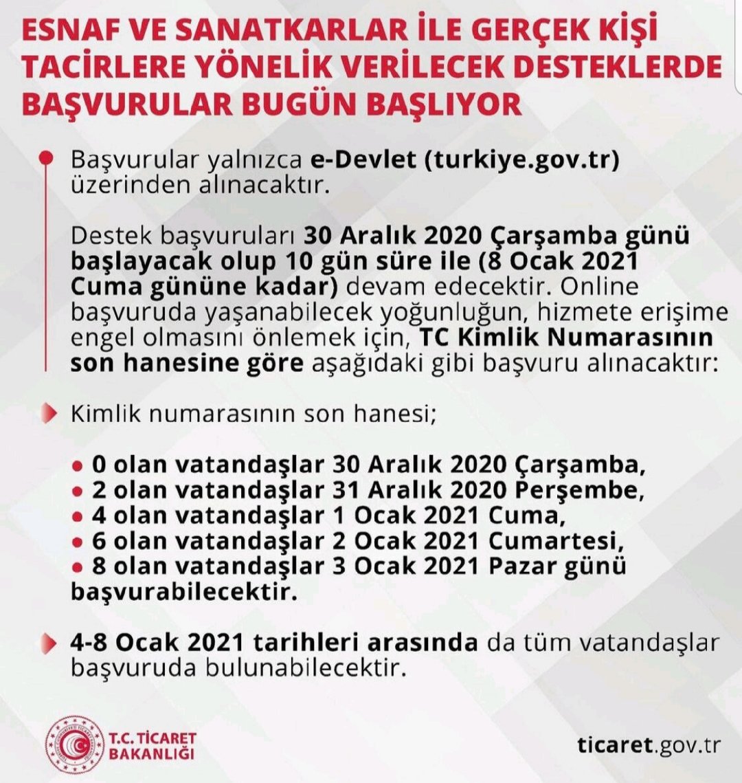 Gelir Kaybı ve Kira Desteği Başvuru Menüleri Açıldı 👇