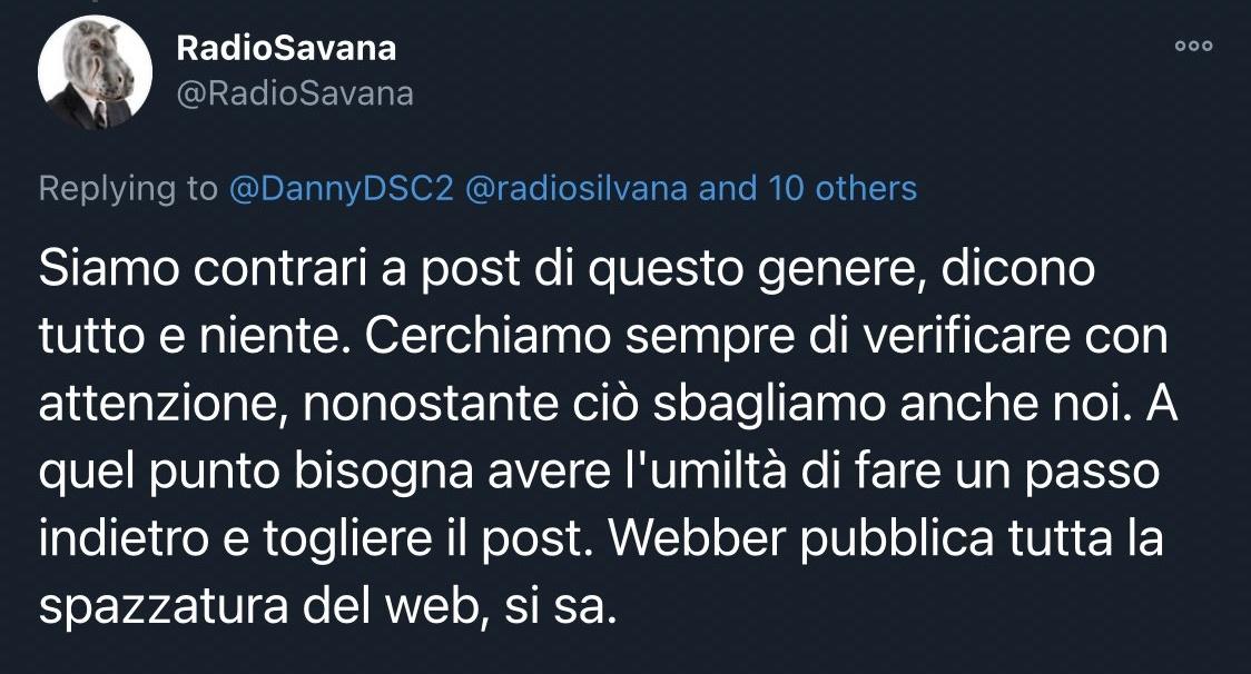 piovo_'s tweet photo. E così, come un topo che si intrufola in cucina di notte (o uno scarafaggio, se volete) #AdryWebber continua ad agire di nascosto, vigliaccamente, bloccando chiunque possa contraddire le sue bugie e sognando i fasti di un tempo che non tornerà. Anche a destra, ormai, la infamano. https://t.co/KIXDVtTvj9