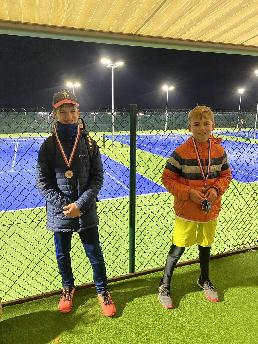 Well done to Alex &amp; Luke who came runners-up in the Welwyn LTC U16 doubles competition beating several Herts county players en route to the final!