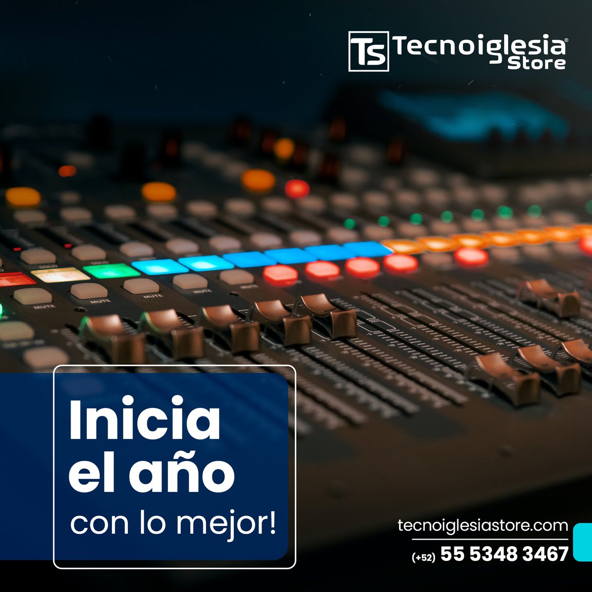 TecnoIStore's tweet photo. El año está por terminar y queremos recordarte que estamos aquó listos para ayudarte a equipar tu iglesia con los mejores equipos. ¡Inicia el año con lo mejor! #tecnoiglesiastore https://t.co/mlm2ADNDiY