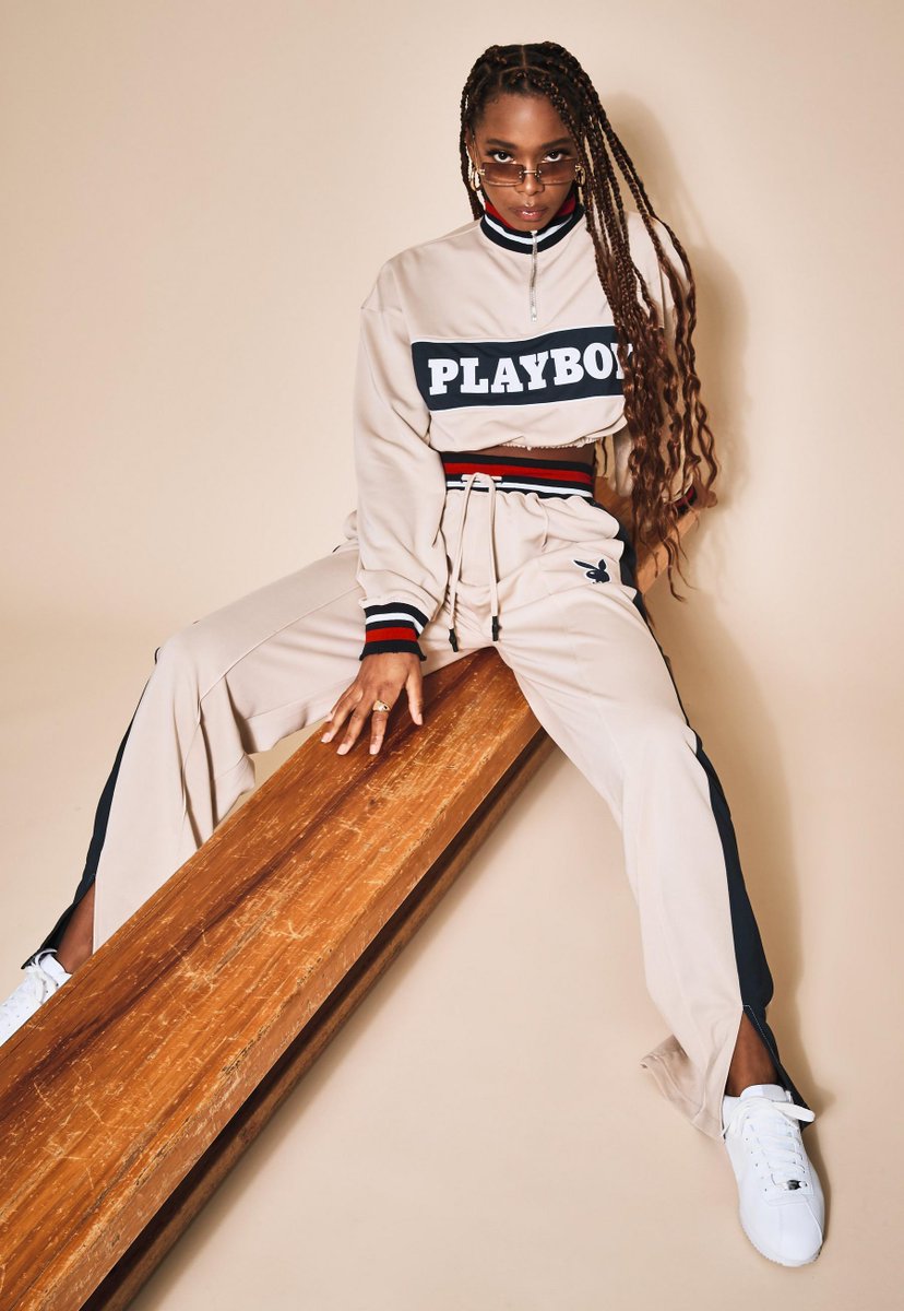 Missguided's tweet photo. Introducing: Playboy Varsity ‘Class of ‘99’⚡ Hit the link in bio to shop all these looks + the rest of the  #PLAYBOYxMISSGUIDED capsule collection 🇺🇸 https://t.co/gpyZflD0n8 #missguided https://t.co/ldlhgrFqcc