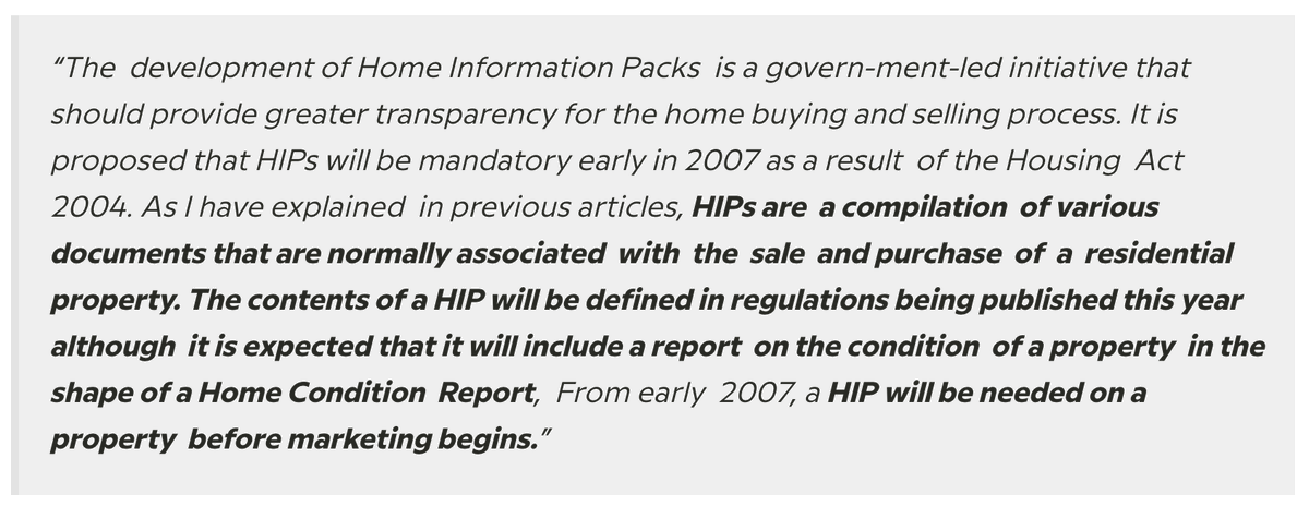 7/ First Mover AdvantageRMV moved first during the UK’s Home Information Packs (HIPs) legislation. They made an in-house HIP portal so customers could store HIP-mandated documents on the RMV website. Second, RMV funded the HIP for customers until the house sold.