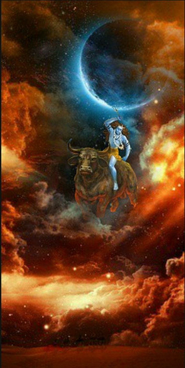 Divine Incarnation :Days & months went by, Aryamba had several divine visions. In her dreams she saw Siva riding the bull followed by Sanaka, Sanandana and the other sages. These signs indicated the divine nature of the Being, growing in the Womb. As per tradition, the rituals '